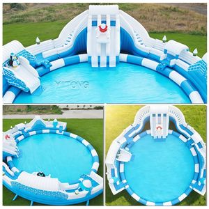 Glissière d'eau gonflable de <span class=keywords><strong>parc</strong></span> extérieur Offre Spéciale de glissière d'eau pour la piscine d'enfants d'adultes - Product Image 3