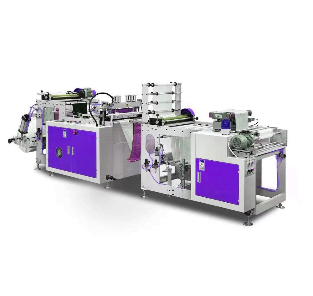 Высокоскоростная полностью автоматическая C-fold машина для производства мешков для мусора