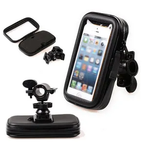 Ayarlanabilir bisiklet telefon askısı bisiklet tutucu için su geçirmez cep motosiklet telefon tutucu iPhone