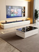 Meuble TV en bois massif pour salon, nouveau modèle 2153, table basse de luxe en roche, ensemble de meubles de rangement haut de gamme