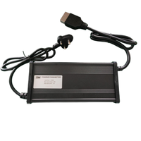 Chargeur de batterie pour véhicule électrique 48V 5A pour vélos électriques/trottinettes/motocyclettes, puissance de sortie 600W avec ports AC/DC