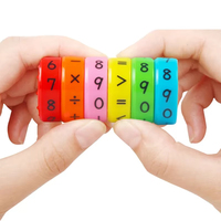 Roue Mathématique Magnétique : Outil d'Apprentissage et d'Éducation Numérique Intelligent, Puzzle Mathématique Magique, Cube Magique, Cadeau