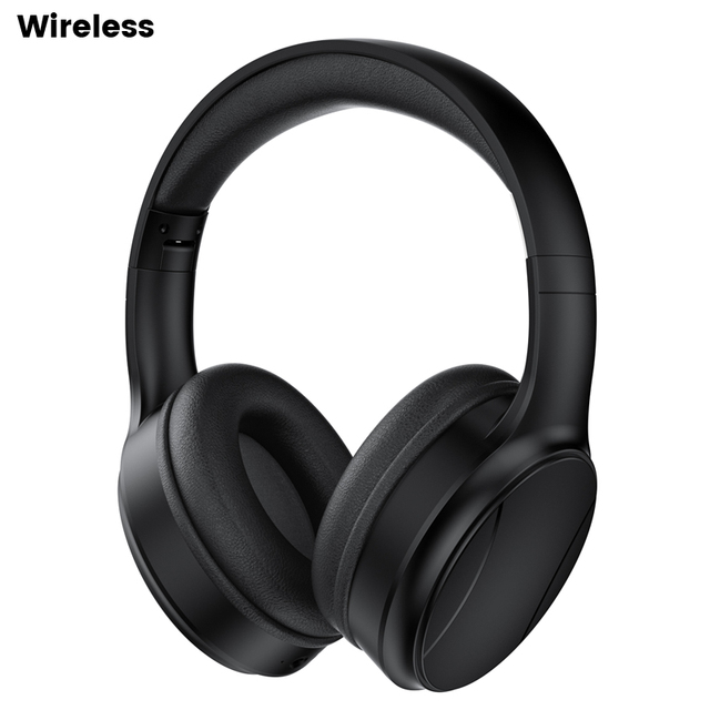 HiFi Stereo Foldable Environmental Noise Cancellation Wireless Headphone ENC Design Headset