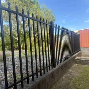 Colorbond galvanisé tuyau en <span class=keywords><strong>acier</strong></span> clôture de jardin <span class=keywords><strong>Corten</strong></span> noir pôle Zinc arc haut clôture en <span class=keywords><strong>acier</strong></span> - Product Image 4