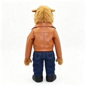 Marionnette animale personnalisée avec bouche mobile, marionnette ventrillogue chameau pleine grandeur, jouet en peluche chameau - Product Image 5