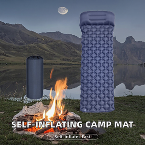 Essenziale per il Campeggio - <span class=keywords><strong>Materasso</strong></span> Gonfiabile in TPU - Ultra-leggero, Portatile, Impermeabile, Resistente all'Umidità, Materassino da Campeggio Rinforzato - Product Image 3