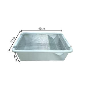 Vente en gros de cages pour hamsters de laboratoire de haute qualité 49*37*14cm produits pour animaux de compagnie, cages d'élevage sûres, durables et faciles à nettoyer - Product Image 1