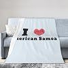 Coperta Personalizzata Calda e Accogliente con Tema <span class=keywords><strong>Samoa</strong></span> Americana e Motivi Locali, Ideale per Viaggi e Regali Festivi - Product Image 4