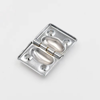 Mini Charnières Solides en Argent Massif Professionnelles de Luxe pour Boîtes à Bijoux et Tiroirs en Bois FS-5029