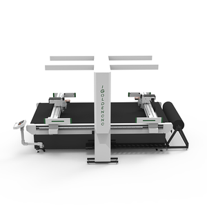 Vibrating Knife <strong>Cutting</strong> Machine with Double Gantry and Large Visual Camera for <strong>Cutiing</strong> Leather, Fabric, Synthetic Materials - Product Image 3