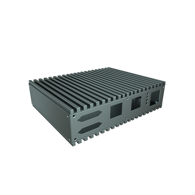 Mini Aluminum Alloy Chassis for Amplifier PC Industrial Control Host Compact Instrument Junction Box Excellent Heat Wire EDM