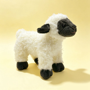 Fabricant, faible MOQ, personnalisable, adorable peluche agneau, série Retour à la Nature, design super doux, OEM/ODM - Product Image 3