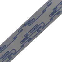 Accessoires de dentelle de rideau width8.6CM, dentelle de broderie en soie simulée