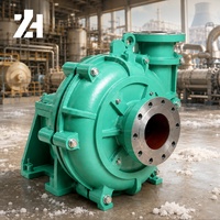 Pompe centrifuge à boue à haute concentration et en alliage de chrome pour la gestion des cendres des centrales électriques et les usines de phosphore