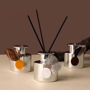 Diffuseur d'huiles essentielles en verre et rotin Aikun, style européen, luxe léger, sans flamme, écologique, parfum longue durée, aromathérapie pour la maison - Product Image 3
