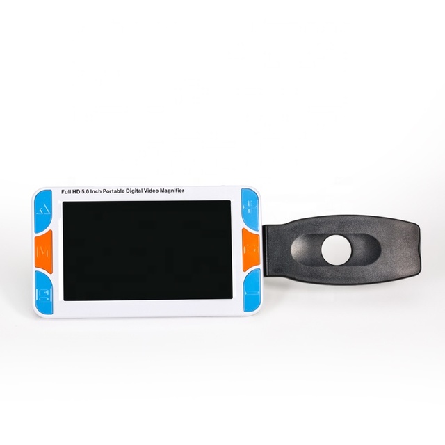 Upgraded 5 Inch HD Color Handheld Digital Magnifier Electronic Reading Aid Near Focus Camera Lens