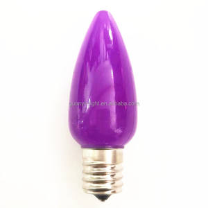 Коммерческий КЛАСС E 17 C 9 гладкие непрозрачные керамические синие светодиодные Рождественские огни IP65 праздничные лампы - Product Image 4