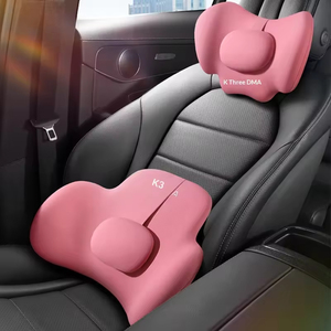 Appuie-tête/Support lombaire réglable de haute qualité, coussin en mousse à mémoire de forme confortable pour siège de voiture, pour la conduite - Product Image 4
