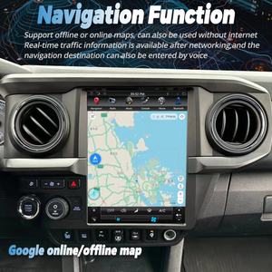 Radio con Pantalla Android Tesla de 12.1 Pulgadas para Toyota Tacoma 2016-2020, GPS, Carplay, Reproductor Multimedia, Video, Estéreo, Navegador, Unidad Principal - Product Image 5