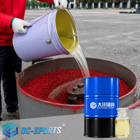 Colle liante PU pour granulés de caoutchouc EPDM, piste d'athlétisme, revêtement sportif, adhésif polyuréthane