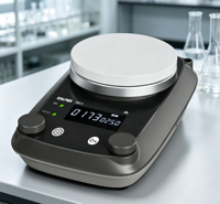 Agitateur magnétique numérique LCD DMS5 5 pouces avec minuterie 10L RS232