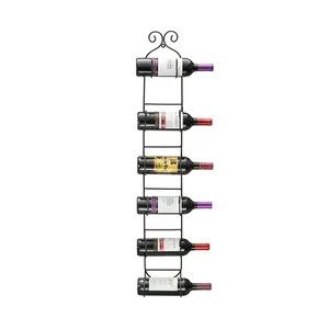 2022 factory customized design wine and towel display wine holder metal wine racks for restaurant home bathroom