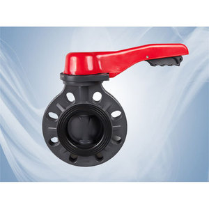 Válvula de Mariposa Meili De Upvc Ppr D71X para Agua a Temperatura Normal, Aplicación General - Product Image 1