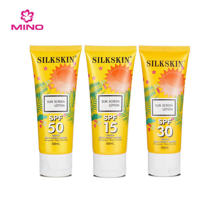OEM Long-Lasting Waterproof Body Sunscreen High Quality SPF15 30 50 for Wholesale and Private Label