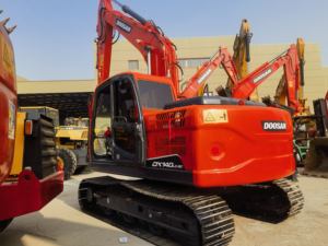 Excavadora de cadenas Doosan DX140lc-9c de alta calidad, 14 toneladas, excavadora Doosan 140 DX140LC-9S en buen estado, a la venta - Product Image 2