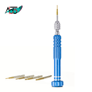 Kit d'outils de tournevis de réparation de téléphone de précision magnétique 5 en 1 pour <span class=keywords><strong>iPhone</strong></span> Android - Product Image 1