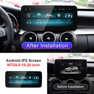 Autoradio multimédia GPS Android 14 4G DSP Carplay 12,3 pouces à prix d'usine STWEI pour Mercedes Benz Classe C W205 - Product Image 5
