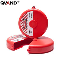 Dispositifs de verrouillage de vanne à opercule conformes aux normes de sécurité, en plastique ABS technique, avec 2 clés pour volant de 80 mm de diamètre, pour M-H01
