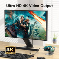 Haute Performance Full Feature 4K Video USB3.2 20Gbps Data PD 5A Charge rapide PD100W Type C vers Type C Câble pour iPhone Macbook