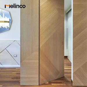 باب داخلي غير مرئي قابل للتخصيص من ميلينكو، باب مركب مقاوم للحريق بتصميم عصري يدوي بنفس لون الخزانة الجدارية - Product Image 1