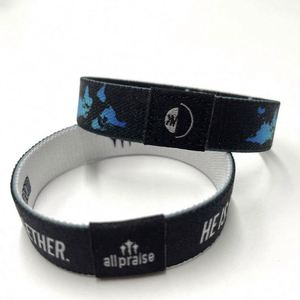 Bracelet RFID personnalisé sur mesure, bracelets de mode, bracelets en tissu élastique pour événements, festivals, cadeaux - Product Image 2