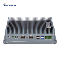 Venta Directa de Fábrica de Computadoras Industriales Integradas Intel I3 I5 I7 DDR4 con Discos Duros de Estado Sólido, Mini PC de 6 Puertos Sin Ventilador