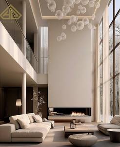 การออกแบบพื้นที่สำหรับวิลล่าสไตล์อิตาลี พร้อมการแสดงความงามแบบทุกมิติด้วยภาพวาดเอฟเฟกต์ 3 มิติ - Product Image 3