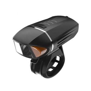自行车前灯手电筒 LED 车笛无线遥控头灯铝合金 USB 充电夜间骑行 - Product Image 4