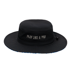 Sombrero de Pescador Personalizado con Ala Ancha, Bordado en la Ala, Listo para la Playa, para Adultos, de Sarga de Algodón Premium, Protección UV, Fabricante OEM/ODM - Product Image 1