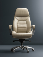 Fauteuil de bureau pivotant exécutif moderne de luxe en cuir PU, réglable, pour bureau à domicile, avec garantie de 5 ans, vente en gros Foshan
