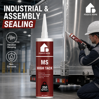 Feidu's Home MSSealant |   Dapat Dicat, Tidak Mengotor untuk Permukaan Batu, Ramah Lingkungan & Tahan Jamur, Untuk Penggunaan Interior