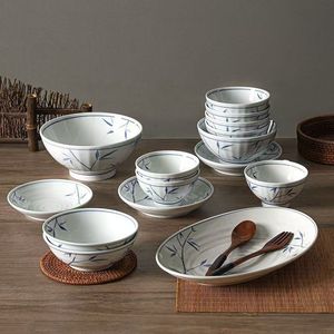 New Style Hot Selling Wholesale Vintage Stoneware Dinnerware <b>Sets</b> Rice Noodle Bowl <b>Microwave</b> Safe Dishwasher Safe Freezer Safe - Product Image 1