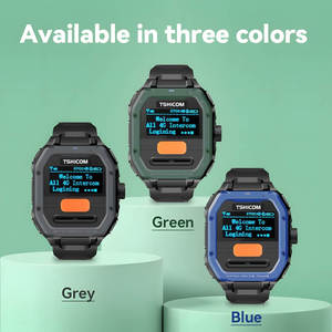 นาฬิกาข้อมือวิทยุสื่อสารระยะไกล TSHICOM TSC-CW1 4G LTE Poc Talking Communication แบบสองทาง - Product Image 5