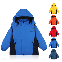 Veste imperméable en polaire chaude pour homme, personnalisable, coupe-vent, pour activités de groupe en extérieur, tenue parent-enfant, uniforme scolaire