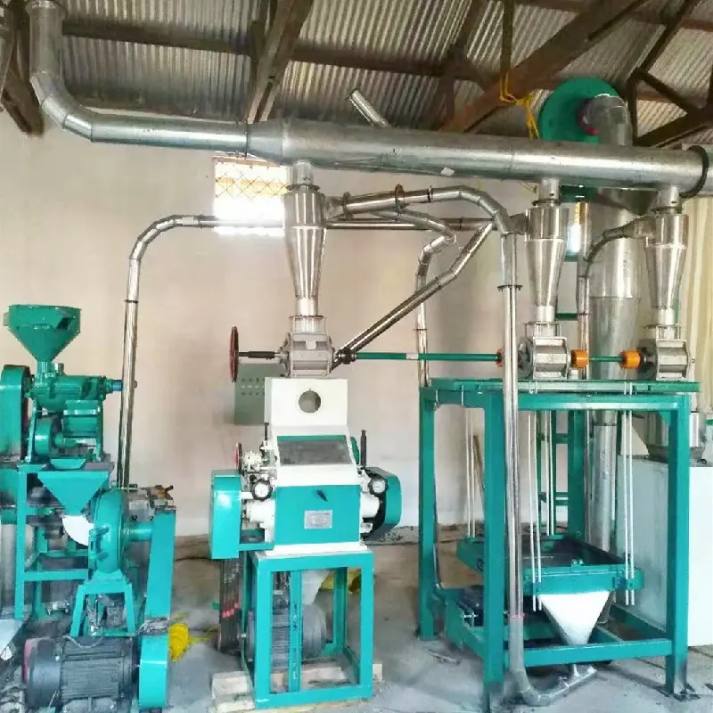 Efficient Maize Flour Mill Plant Turkey Project For Super White Flour