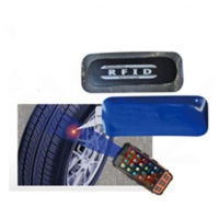 Vanch VT-101B (Autocollant interne) Étiquette UHF pour pneu, antivol, gestion des pneus de camion, patch interne/extérieur, étiquette RFID UHF