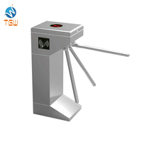 Automated Ticketing Entrance Counter Electric Tripod Metro Turnstile Gate