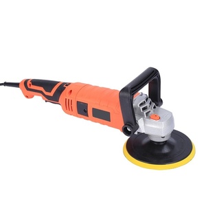 Pulidora Eléctrica Portátil con Cable, sin Escobillas, para Coche, con Disco de 180mm, Máquina de Pulido en Húmedo para Reparación de Arañazos en Suelos Domésticos y Cuidado del Vidrio - Product Image 1