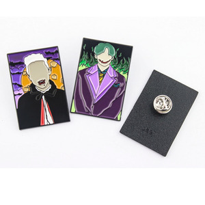 Campione gratuito personalizzato Glitter morbido smalto duro distintivo in metallo dorato Logo Kpop simpatico animale spilla da bavero - Product Image 3