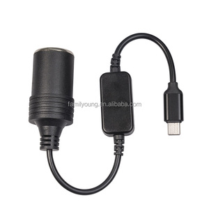 Adaptador Convertidor USB de 5V 2A a Encendedor de <span class=keywords><strong>Cigarrillos</strong></span> de 12V, USB Macho a Hembra, Accesorios Electrónicos para Automóviles - Product Image 4